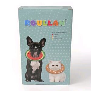 L Dog Recovery Inflatable Collars Soft Donut Collar for Dogs‎ After Surger